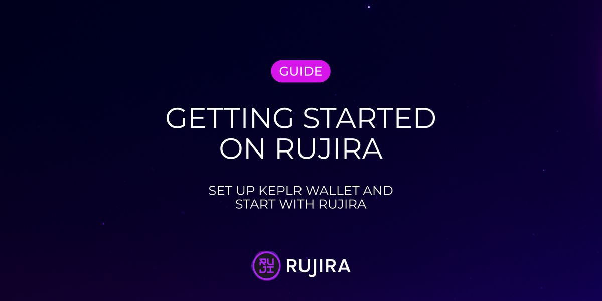 How to Get Started With Rujira in Under a Minute