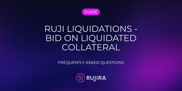 RUJI Liquidations — Bid on Liquidated Collateral