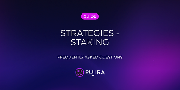 Strategies — Staking — FAQ