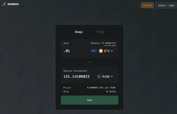 THORChain Multichain Testnet Live